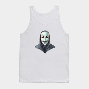 Remember Remember The 5th Of November, Guy Fawkes Night, Anonymous Tank Top